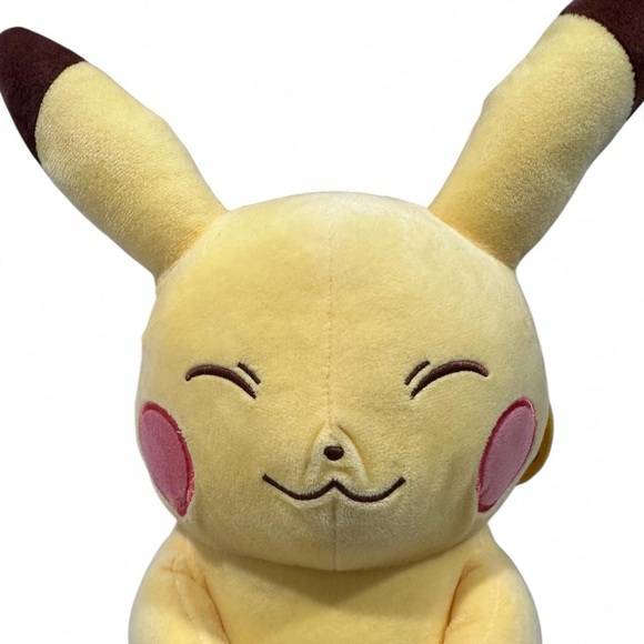 Rare Bandai Pokémon Pikachu Plush – Café Art Edition by Banpresto (12”) - Picture 3 of 6